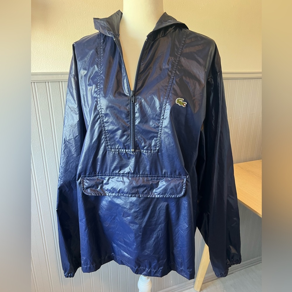 Vintage IZOD LACOSTE Windbreaker / Blue / Size: XL